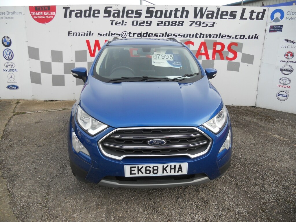 Ford Ecosport 1.5 Tdci Titanium EK68KHA Blue #2