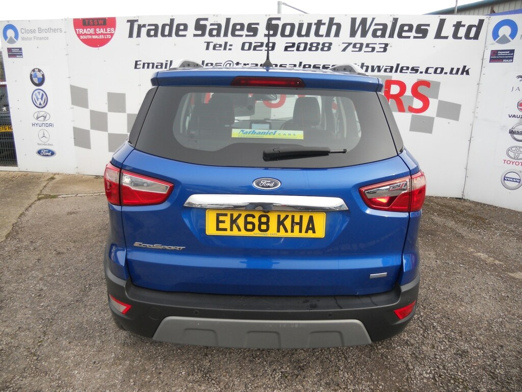 Ford Ecosport 1.5 Tdci Titanium EK68KHA Blue #4