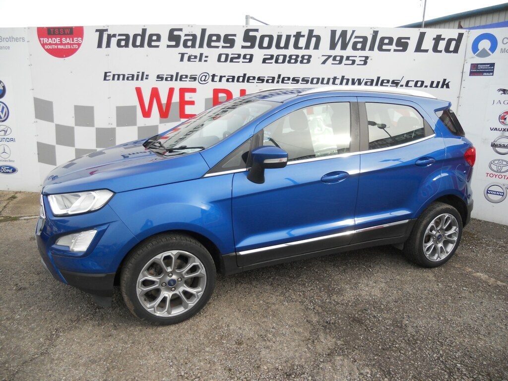 Ford Ecosport 1.5 Tdci Titanium EK68KHA Blue #3