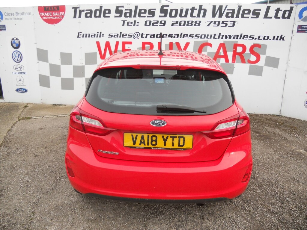 Ford Fiesta 1.1 Zetec VA18YTD Red #4