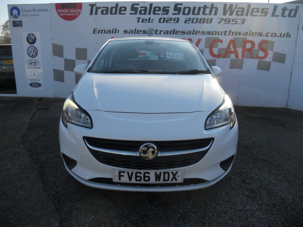 Vauxhall Corsa 1.4 Ecoflex Energy Ac FV66WDX White #2