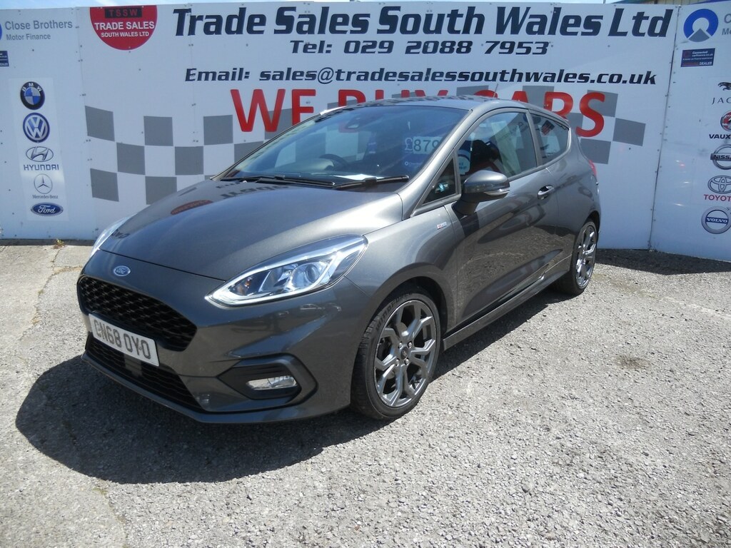 Ford Fiesta 1.0 Ecoboost 140 St-line CN68OYO Grey #3