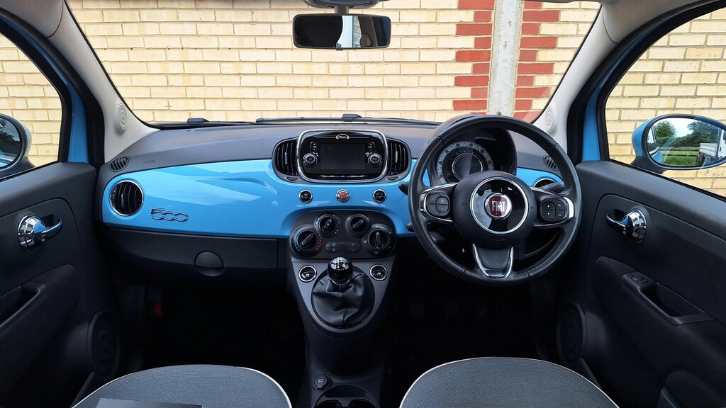 Fiat 500 1.2 500 My17 1.2 69Hp Lounge 201717 WR17HHU Blue #6