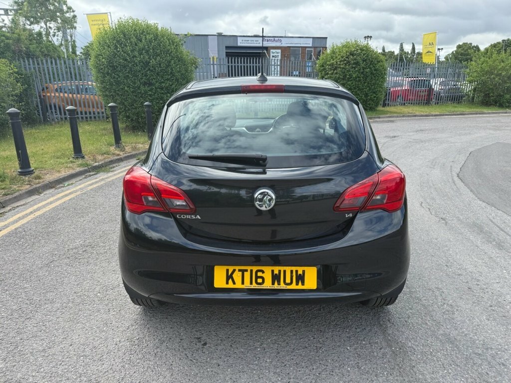 Vauxhall Corsa 1.4L Energy KT16WUW Black #2