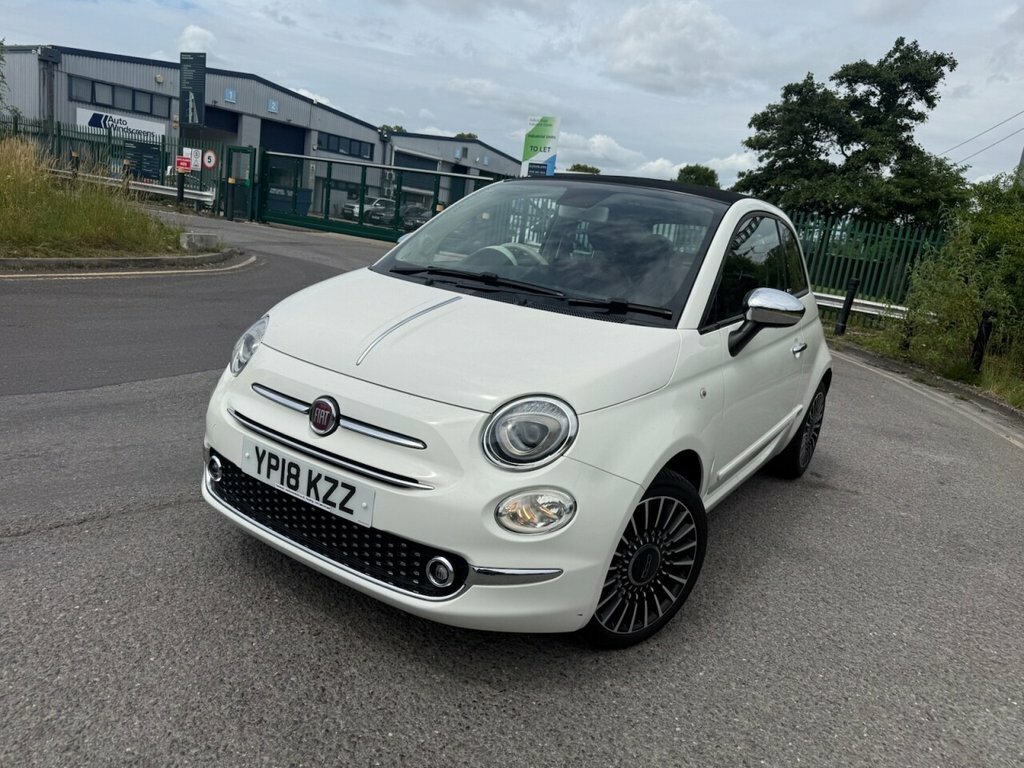 Fiat 500C 0.9L Lounge White