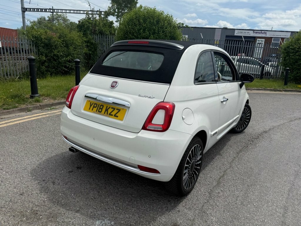 Fiat 500C 0.9L Lounge White #3