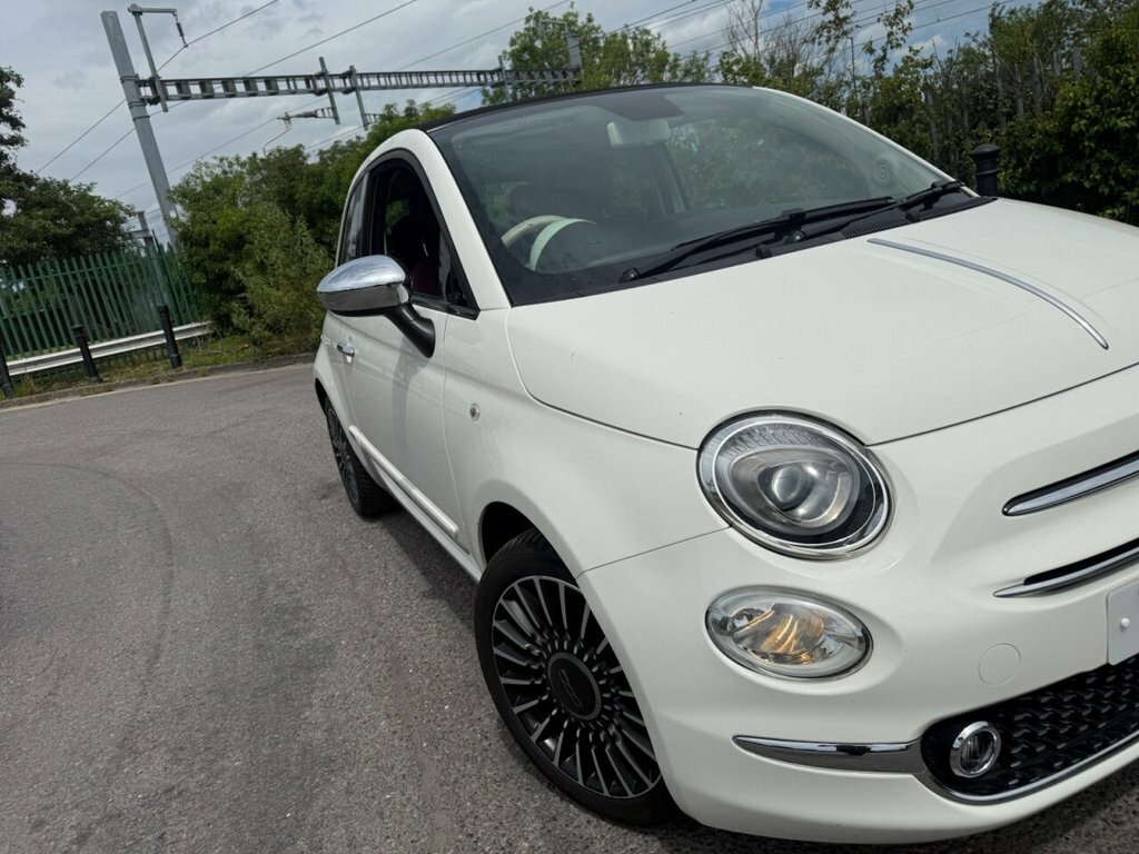 Fiat 500C 0.9L Lounge White #5