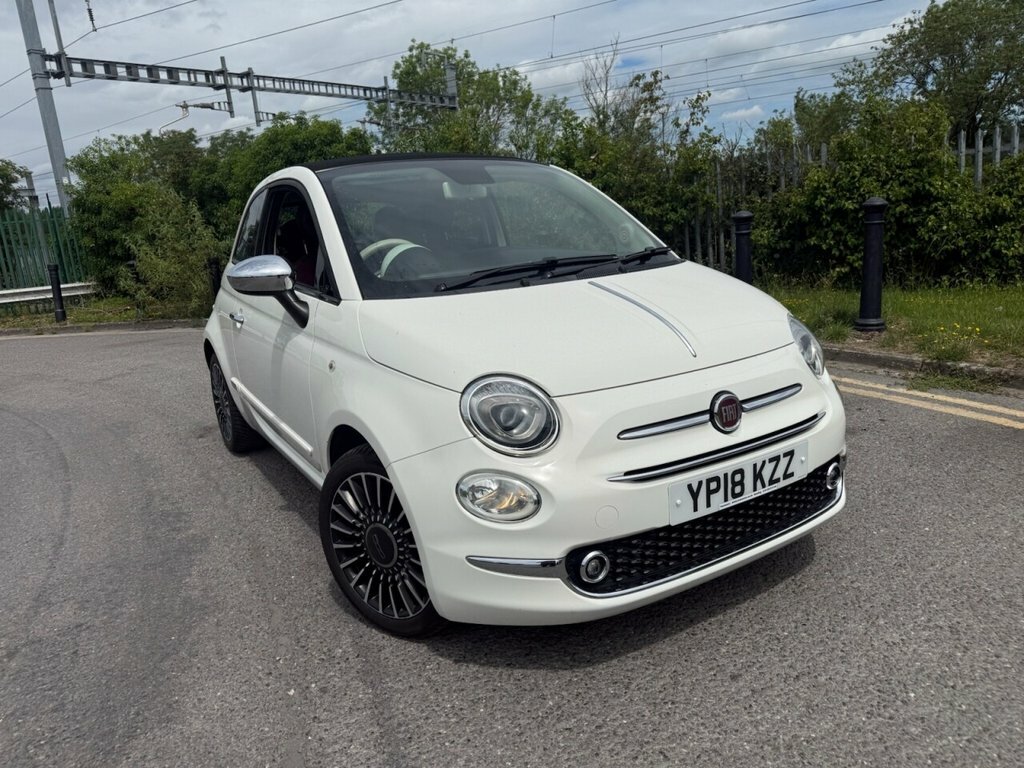 Fiat 500C 0.9L Lounge White #4
