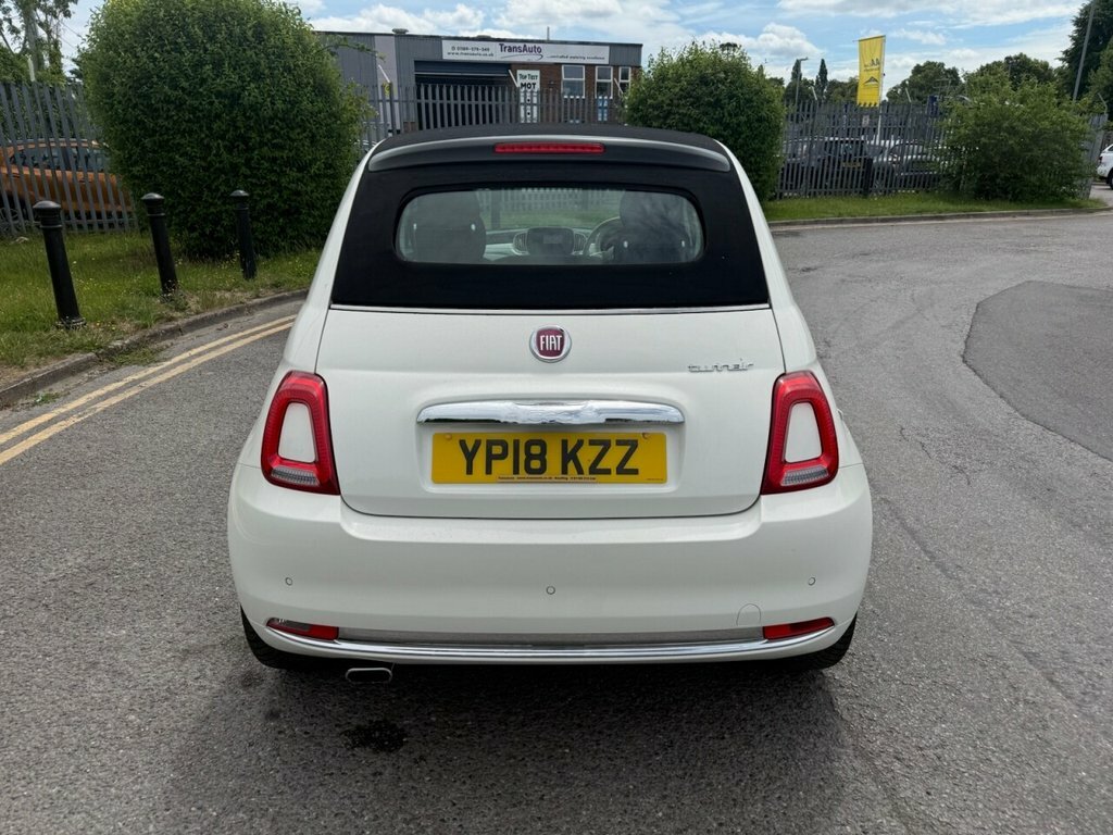Fiat 500C 0.9L Lounge White #2