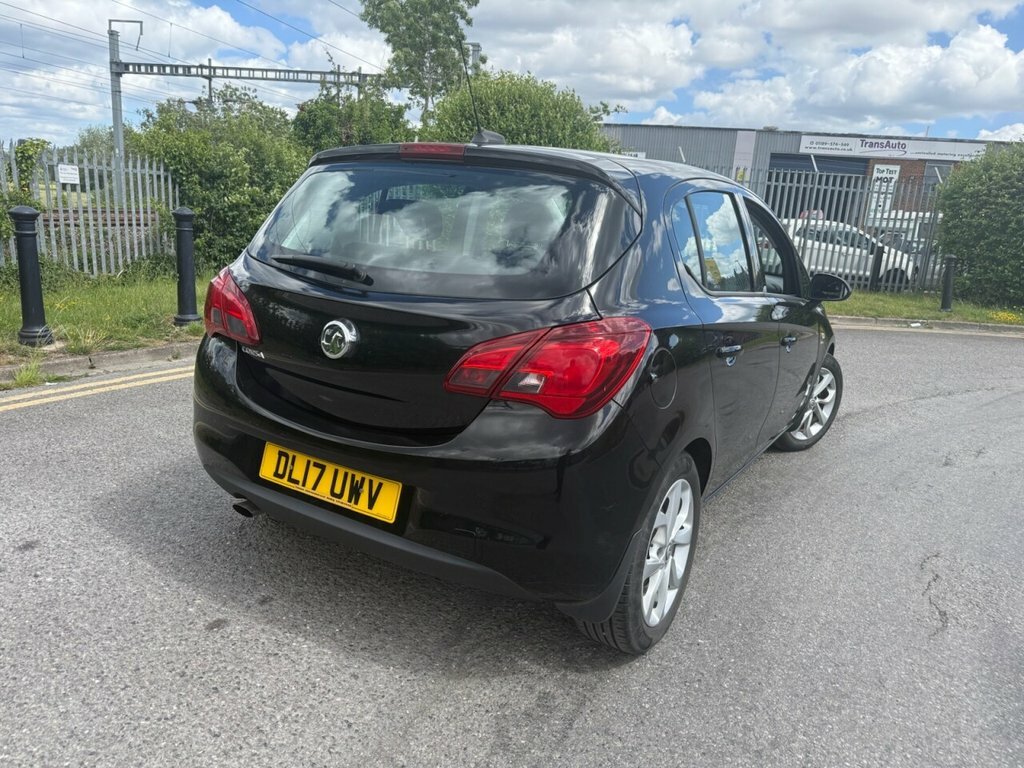 Vauxhall Corsa 1.4L Sri DL17UWV Black #3