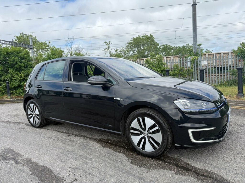Volkswagen e-Golf E-golf Black #9