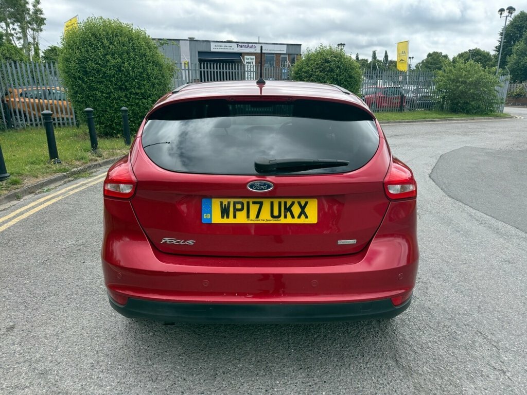 Ford Focus 1L Zetec Edition WP17UKX Red #2