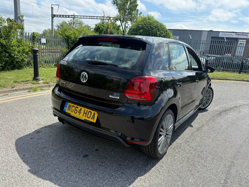 Volkswagen Polo 1.4L Bluegt WG64HOA Black #3
