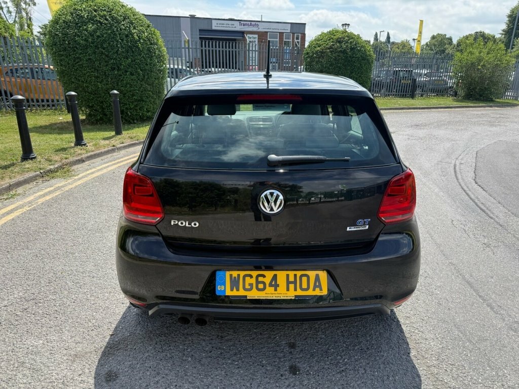 Volkswagen Polo 1.4L Bluegt WG64HOA Black #2