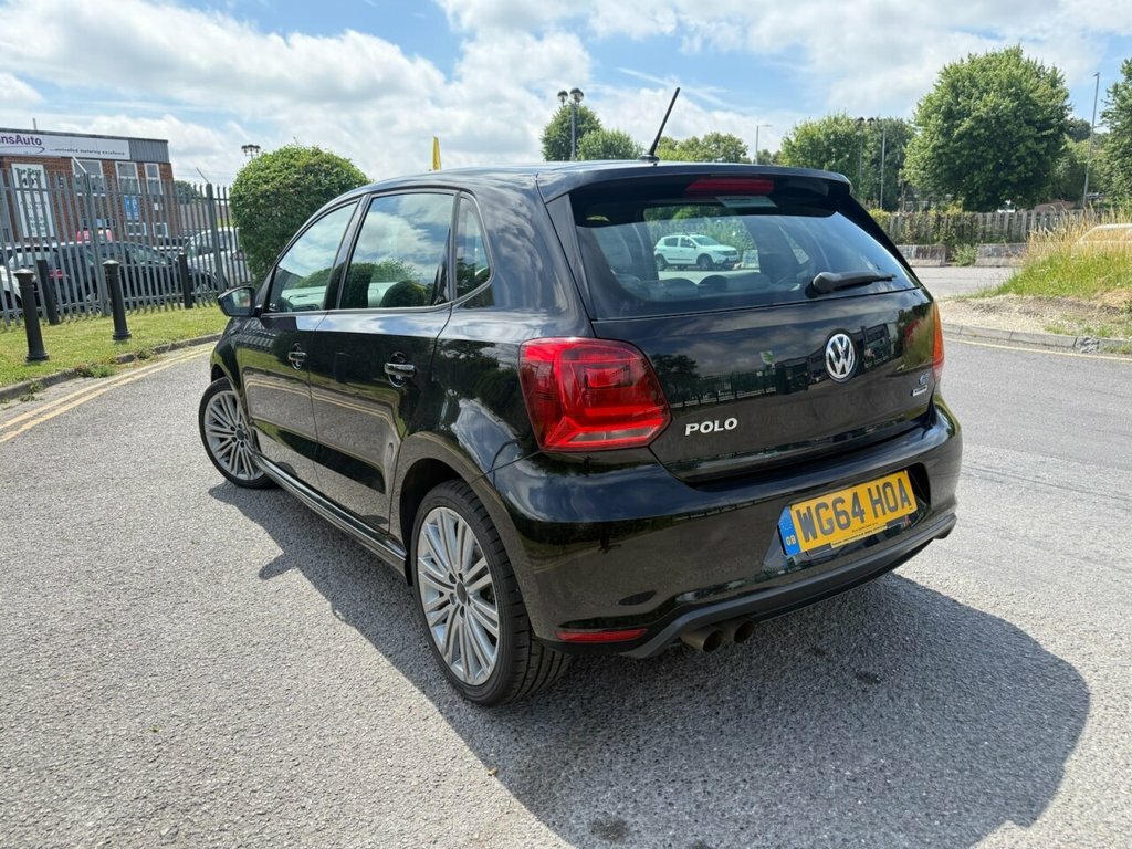 Volkswagen Polo 1.4L Bluegt WG64HOA Black #6
