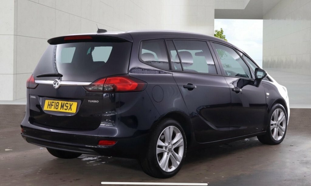 Vauxhall Zafira Tourer 1.4L Sri Nav Blue #4