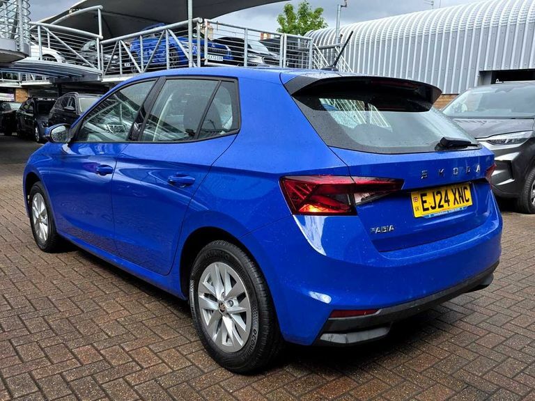 Skoda Fabia 1.0 Tsi Se Comfort EJ24XNC Blue #3