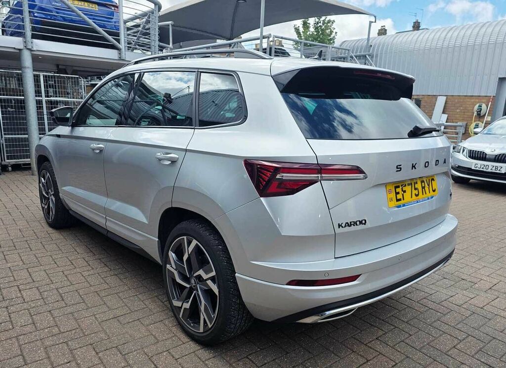 Skoda Karoq 2.0 Tsi Sportline Edition 4X4 Dsg Silver #3