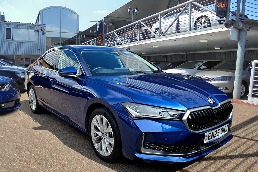 Skoda Superb 2.0 Tdi Se L Dsg Blue
