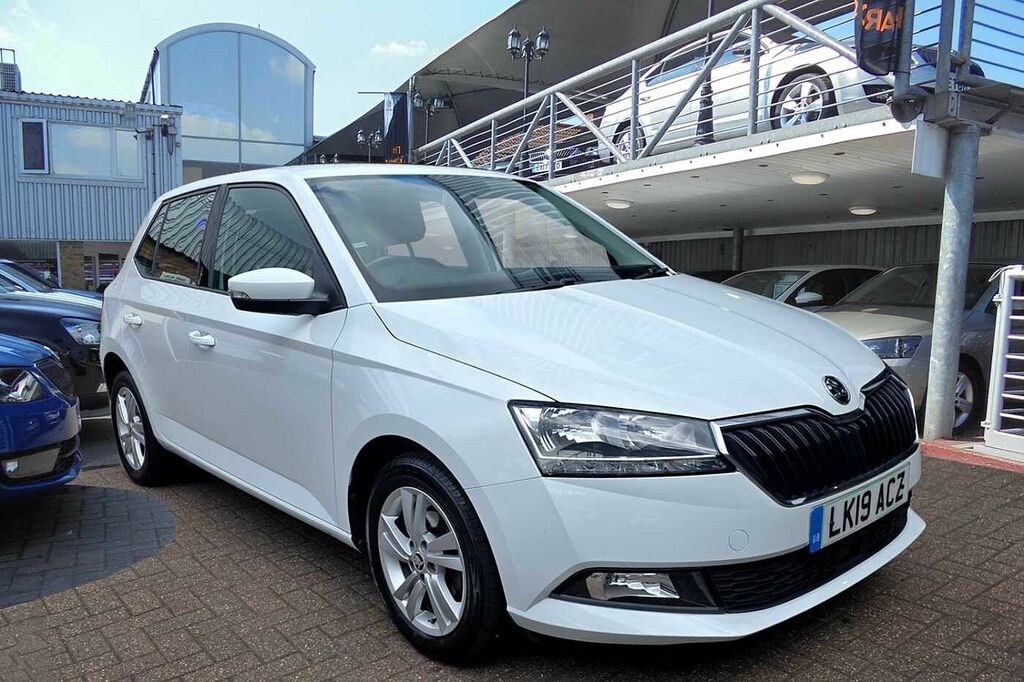 Skoda Fabia 1.0 Mpi 75 Se White