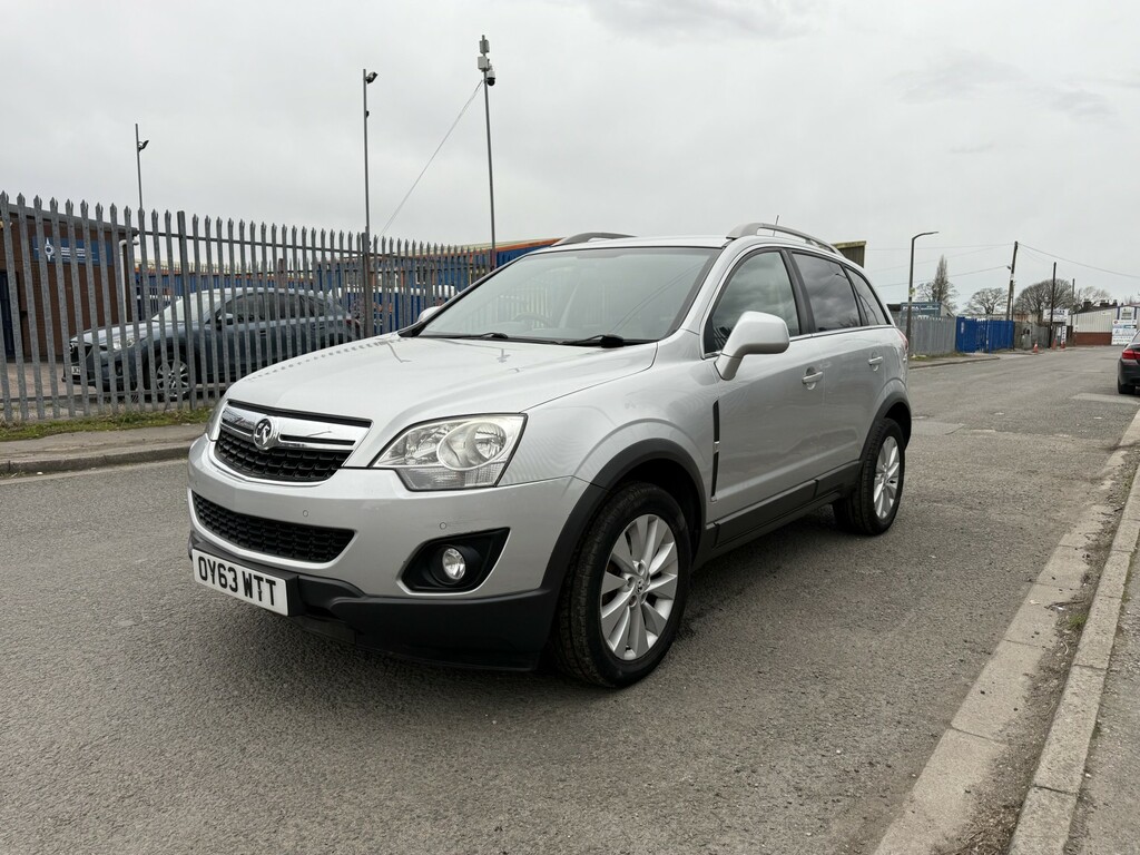 Vauxhall Antara Suv 2.2 Cdti Diamond 2013 OY63WTT Silver #2
