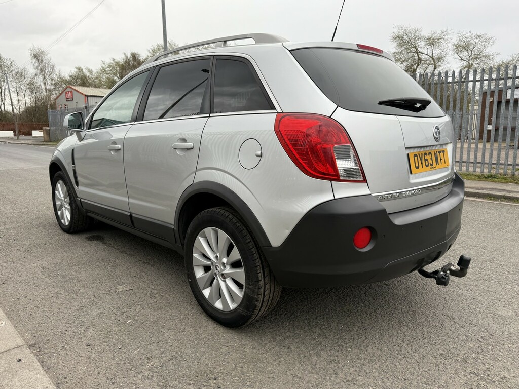 Vauxhall Antara Suv 2.2 Cdti Diamond 2013 OY63WTT Silver #6