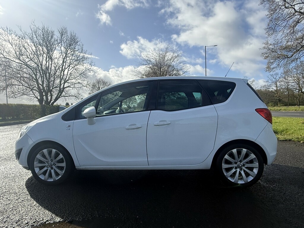 Vauxhall Meriva Mpv 1.4 16V Se 2014 AF63WRP White #6