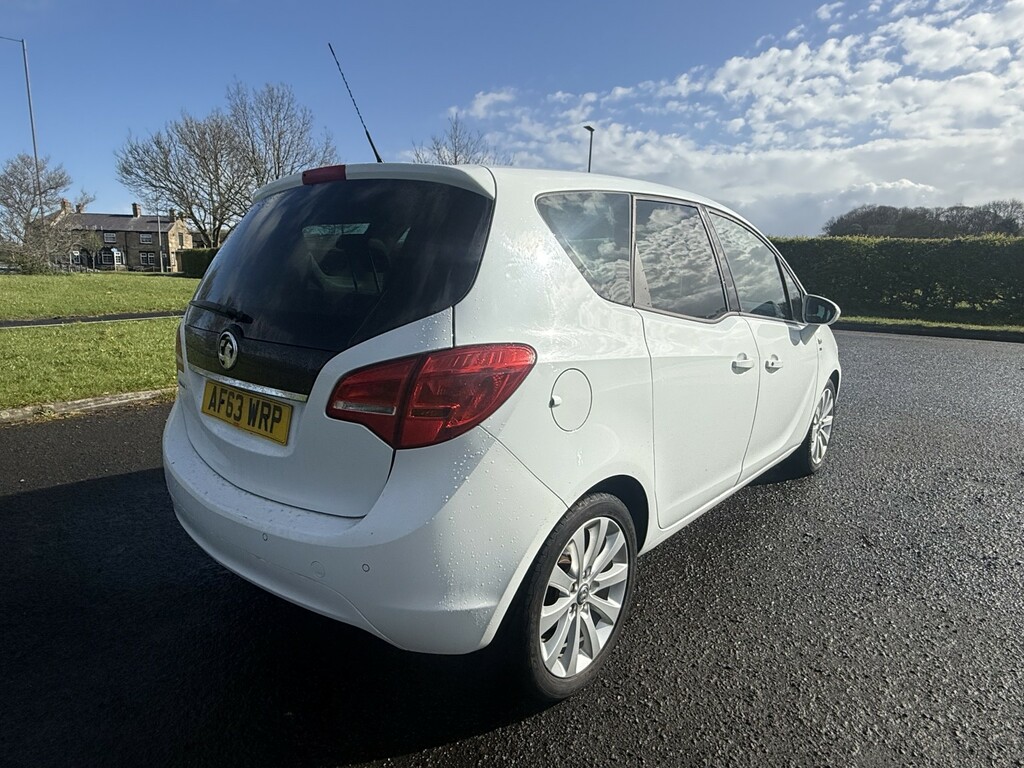 Vauxhall Meriva Mpv 1.4 16V Se 2014 AF63WRP White #4