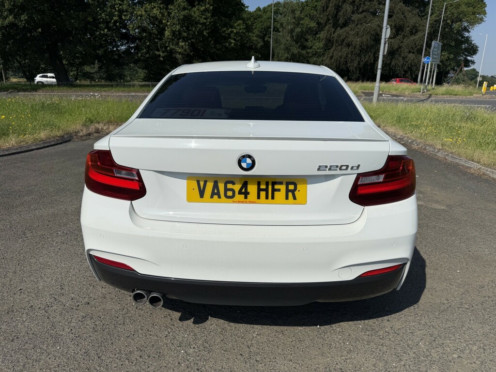 BMW 2 Series Gran Coupe 2.0 220D M Sport Coupe White #6