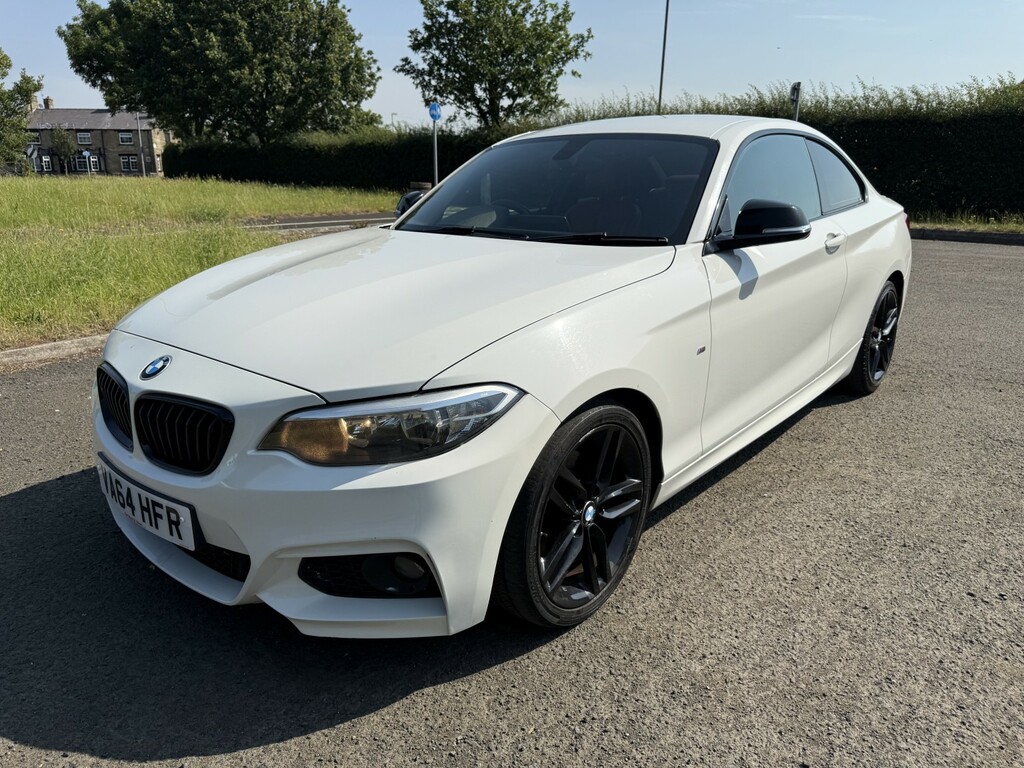 BMW 2 Series Gran Coupe 2.0 220D M Sport Coupe White #2