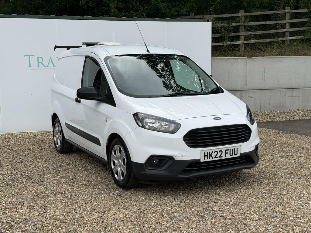 Ford Transit Courier 1.5 Tdci Trend Panel Van L1 Euro HK22FUU White #3