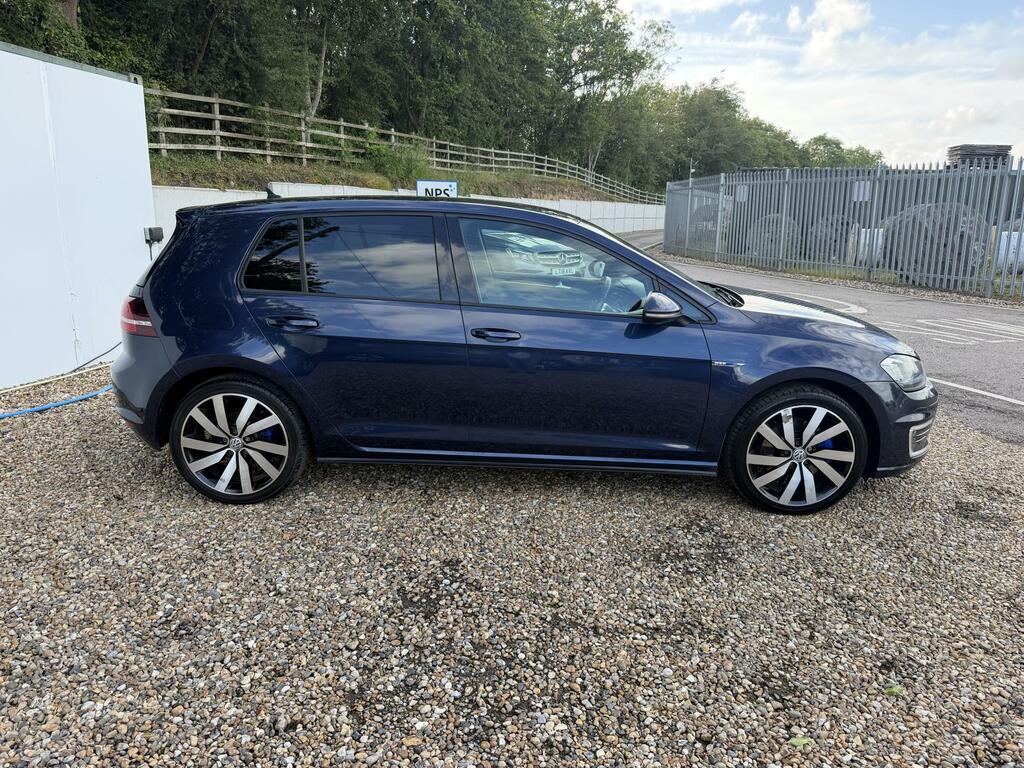 Volkswagen Golf 1.4 Tsi Gte Nav Hatchback Plug-in Hybri GJ66HBH Blue #4