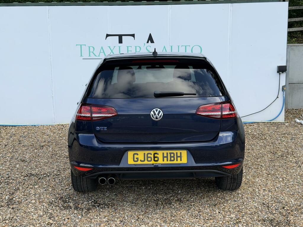 Volkswagen Golf 1.4 Tsi Gte Nav Hatchback Plug-in Hybri GJ66HBH Blue #6