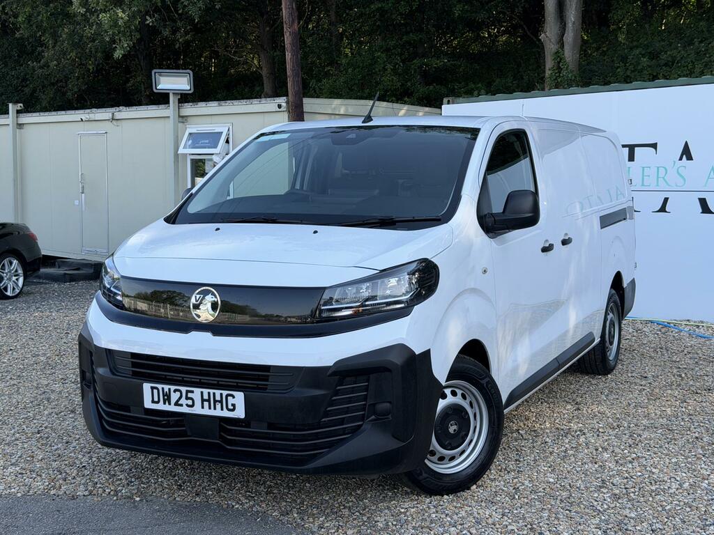Vauxhall Vivaro Prime White