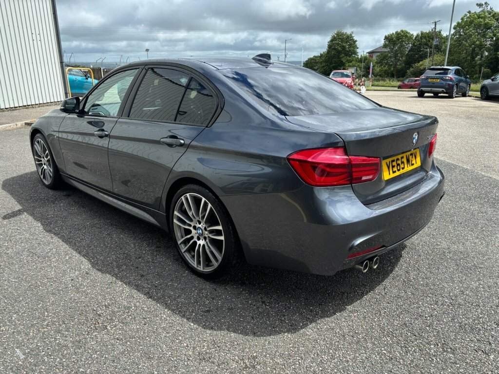 BMW 3 Series Saloon YE65MZY Grey #2