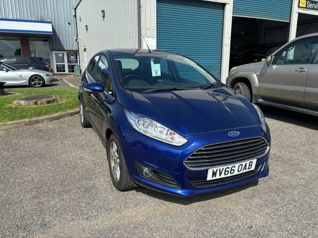 Ford Fiesta Hatchback Blue