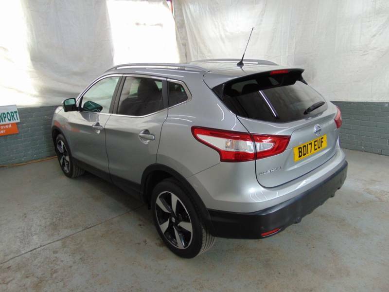 Nissan Qashqai 1.2 Dig-t N-vision - 2017 17 BD17EUF Silver #5