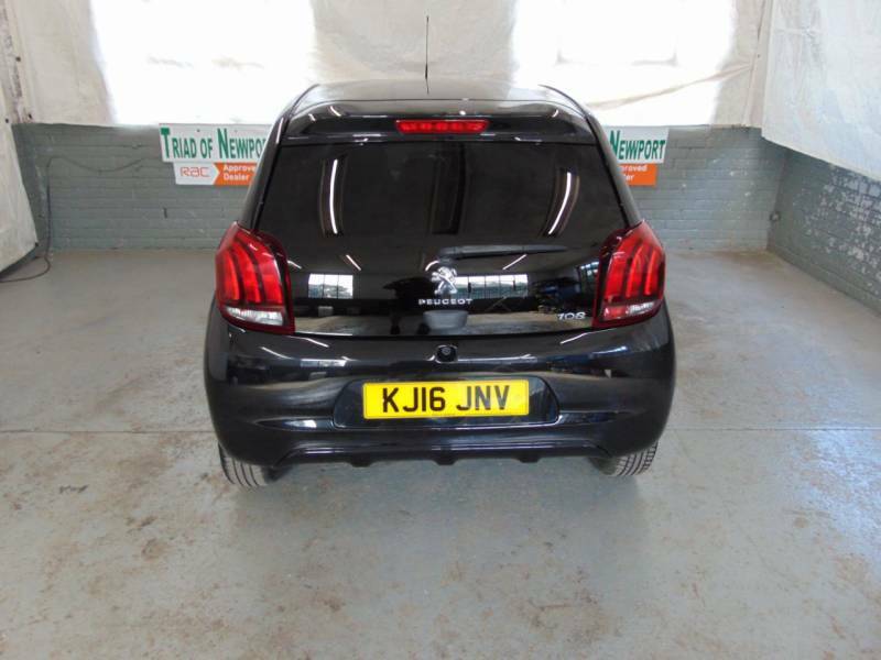 Peugeot 108 1.2 Puretech Allure - 2016 16 Black #5