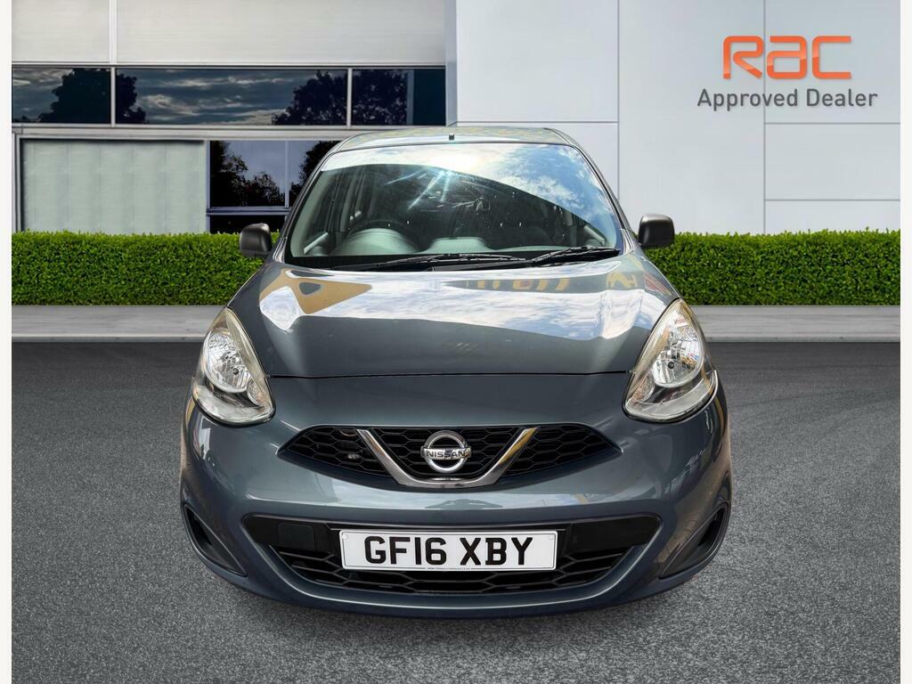 Nissan Micra 1.2 Vibe Euro 6 GF16XBY Grey #3