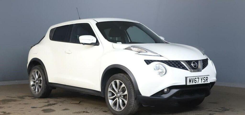 Nissan Juke 1.6 Tekna Xtron Euro 6 White