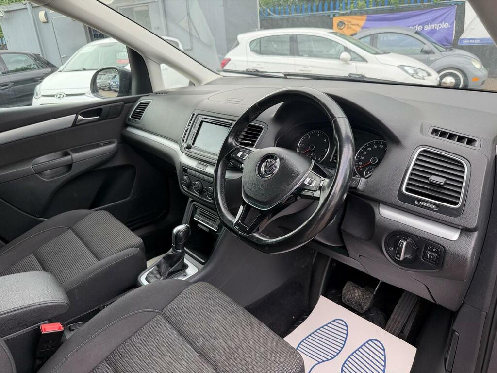 Volkswagen Sharan 2.0 Tdi Se Nav Dsg Euro 6 Ss Grey #6