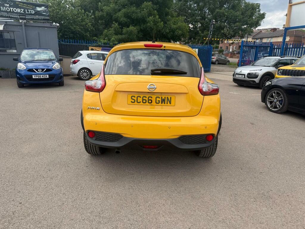 Nissan Juke 1.6 Tekna Xtron Euro 6 Yellow #4