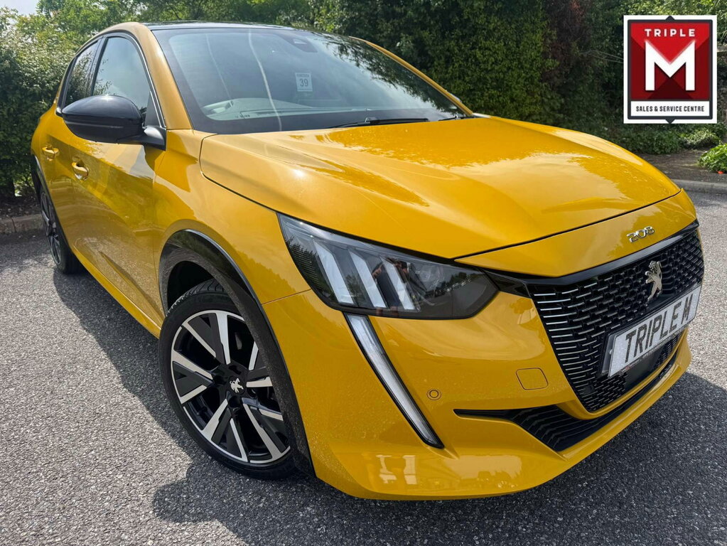 Peugeot 208 1.2 208 Gt Line Puretech Ss Yellow
