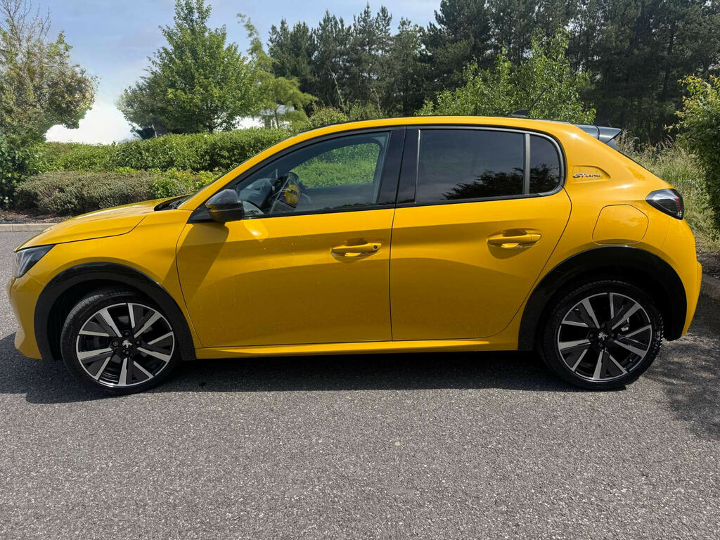 Peugeot 208 1.2 208 Gt Line Puretech Ss KR70RTZ Yellow #6