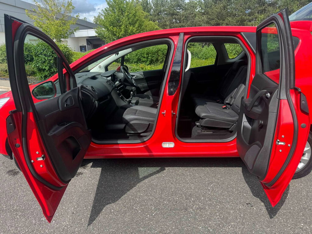 Vauxhall Meriva Mpv 1.4 16V S Euro 5 201313 Red #17