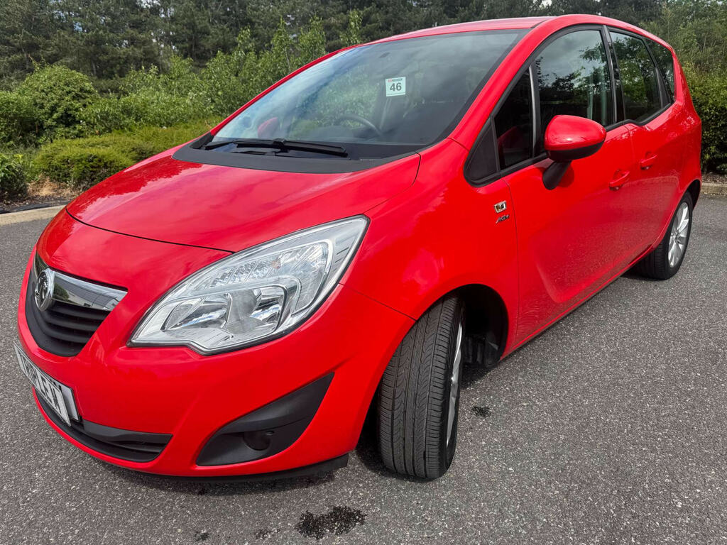 Vauxhall Meriva Mpv 1.4 16V S Euro 5 201313 Red #7