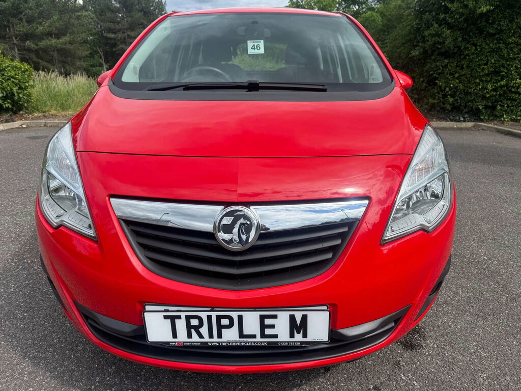 Vauxhall Meriva Mpv 1.4 16V S Euro 5 201313 Red #8
