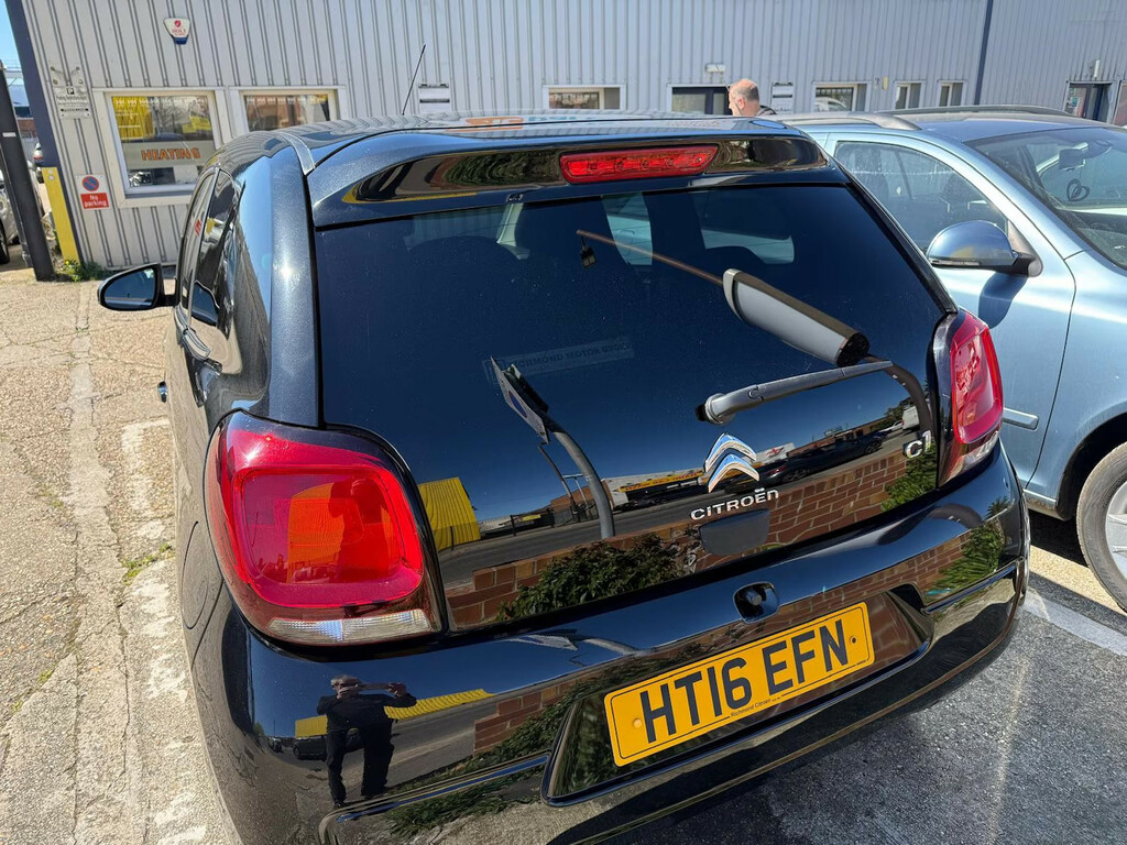 Citroen C1 1.2 Puretech Flair Hatchback Eur HT16EFN Black #6