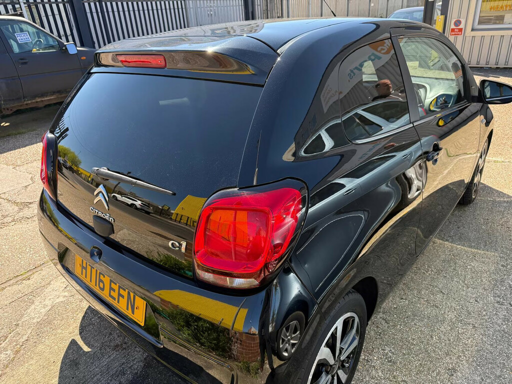 Citroen C1 1.2 Puretech Flair Hatchback Eur HT16EFN Black #3
