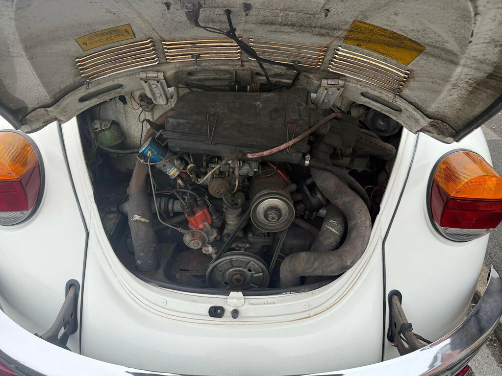Volkswagen Beetle Petrol White #6